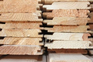 Вагонка высшего сорта готовиться к отправке на объект заказчика